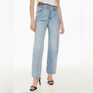 Aritzia Denim Forum Jeans: THE JONI HIGH RISE LOOSE 29L